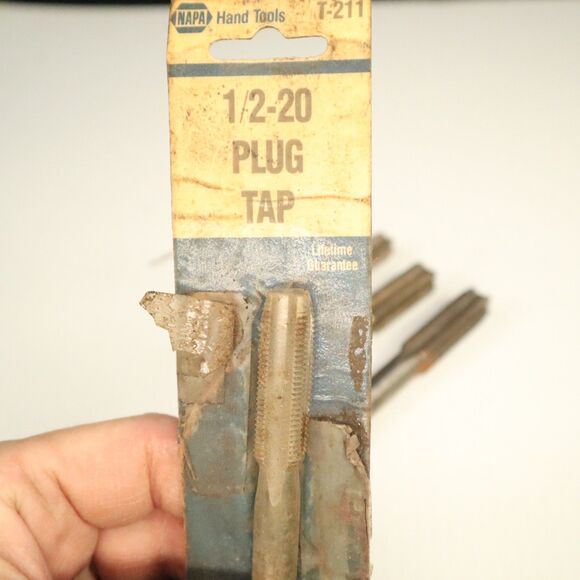 Plug Tap set of 4 - 14mm, 5/8-18mm(2),1/2-20(new) - Picture 10 of 11